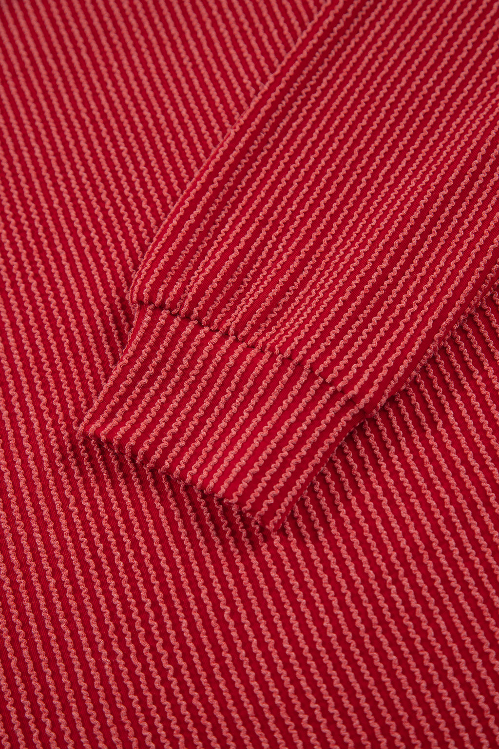 Fiery Red JOLLY Corded Long Sleeve Top and Pockets Pants Set